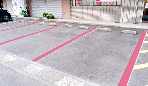 >駐車場完備(6台)しております。